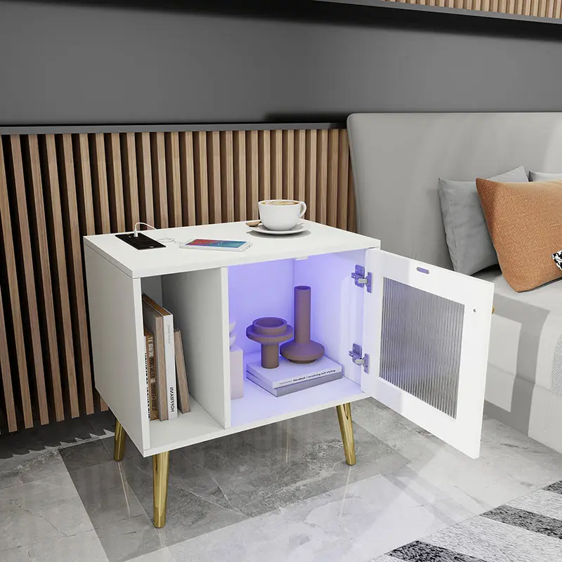 Tired of cluttered cables and boring bedroom furniture