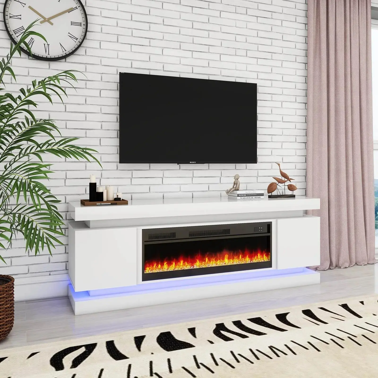 Is a TV Stand with a Fireplace a Good Idea?