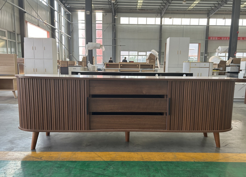 Introducing the Stylish Mid-Century Modern TV Stand for Your Living Room