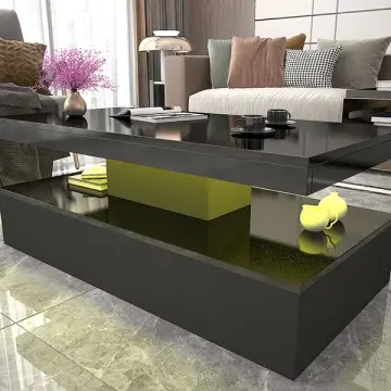 Home Furniture Simple Wood Coffee Table for Living Room