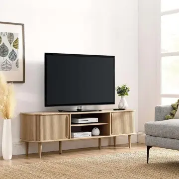 Elegant 160cm Wood TV Table & Storage Unit – Stylish & Functional