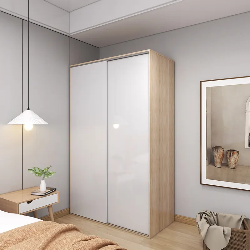 Freestanding Clothes Cabinet Organizer Dresser Cabinet  with Sliding Door