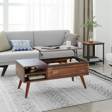 Contemporary lift top coffee table for living room