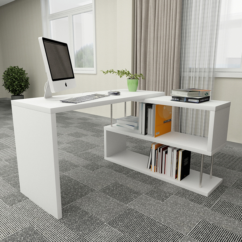 L-shaped Home Office Wood Corner Desk