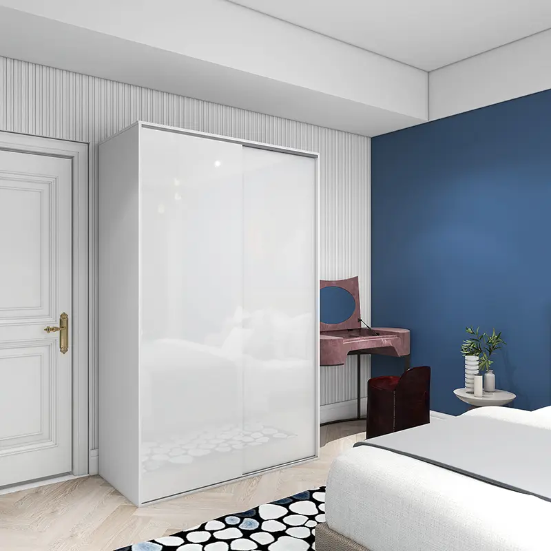 Freestanding Clothes Cabinet Organizer Dresser Cabinet  with Sliding Door