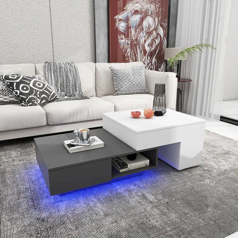 Modern Lift Top Coffee Table Ergonomic Rising Table